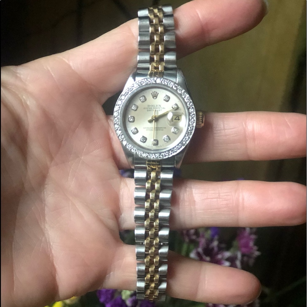 Ladies Just Date Authentic Rolex
